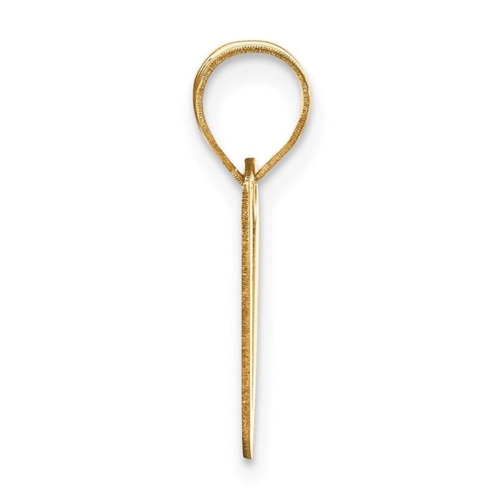 Kazi Luxury 14k Yellow Gold Polished Script Lette… - image 2